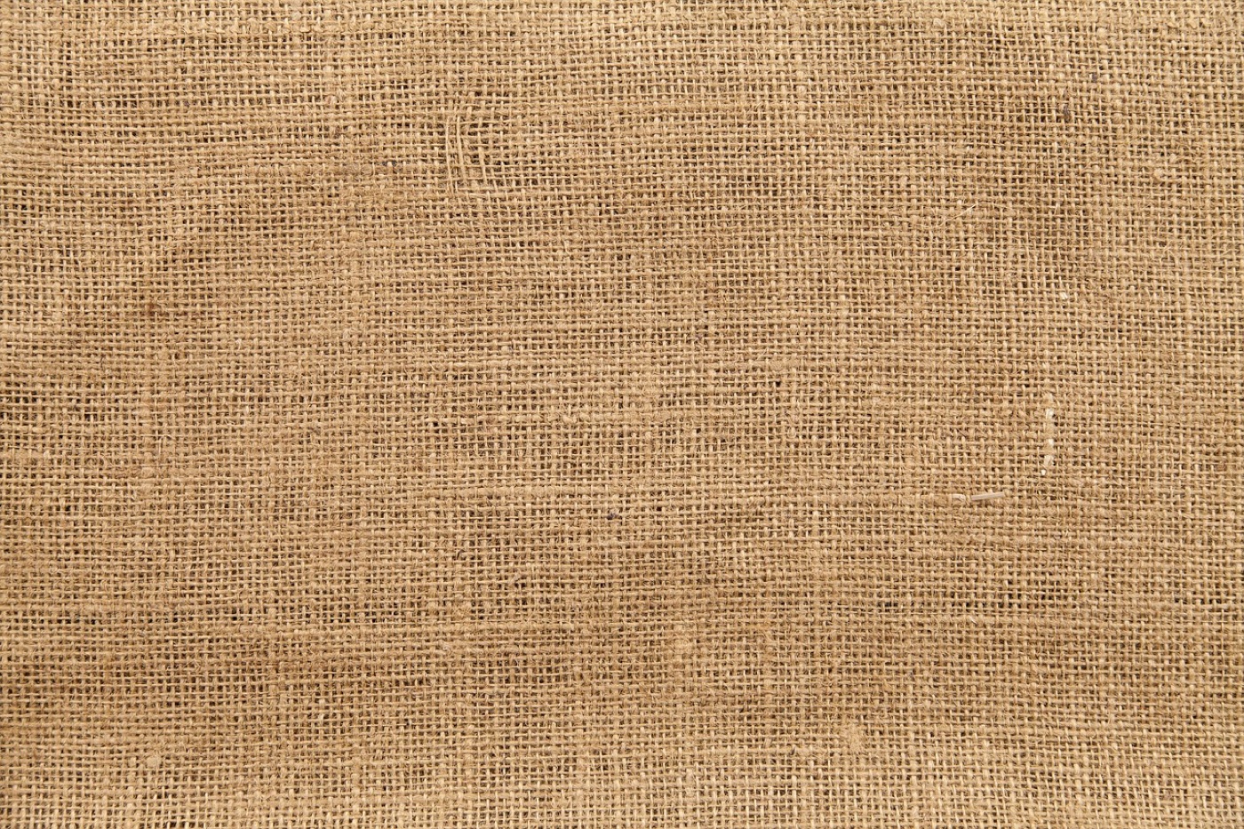 A coarse natural-fibre rug surface in close-up, the braided jute and sisal strands visibly rougher and thicker than a woven pile.